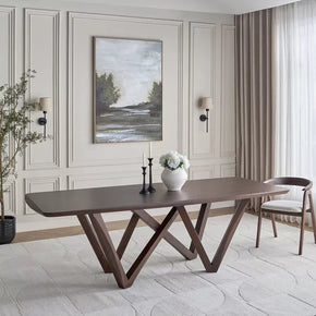 Edmonton 8-Seater Wooden Top Dining Table