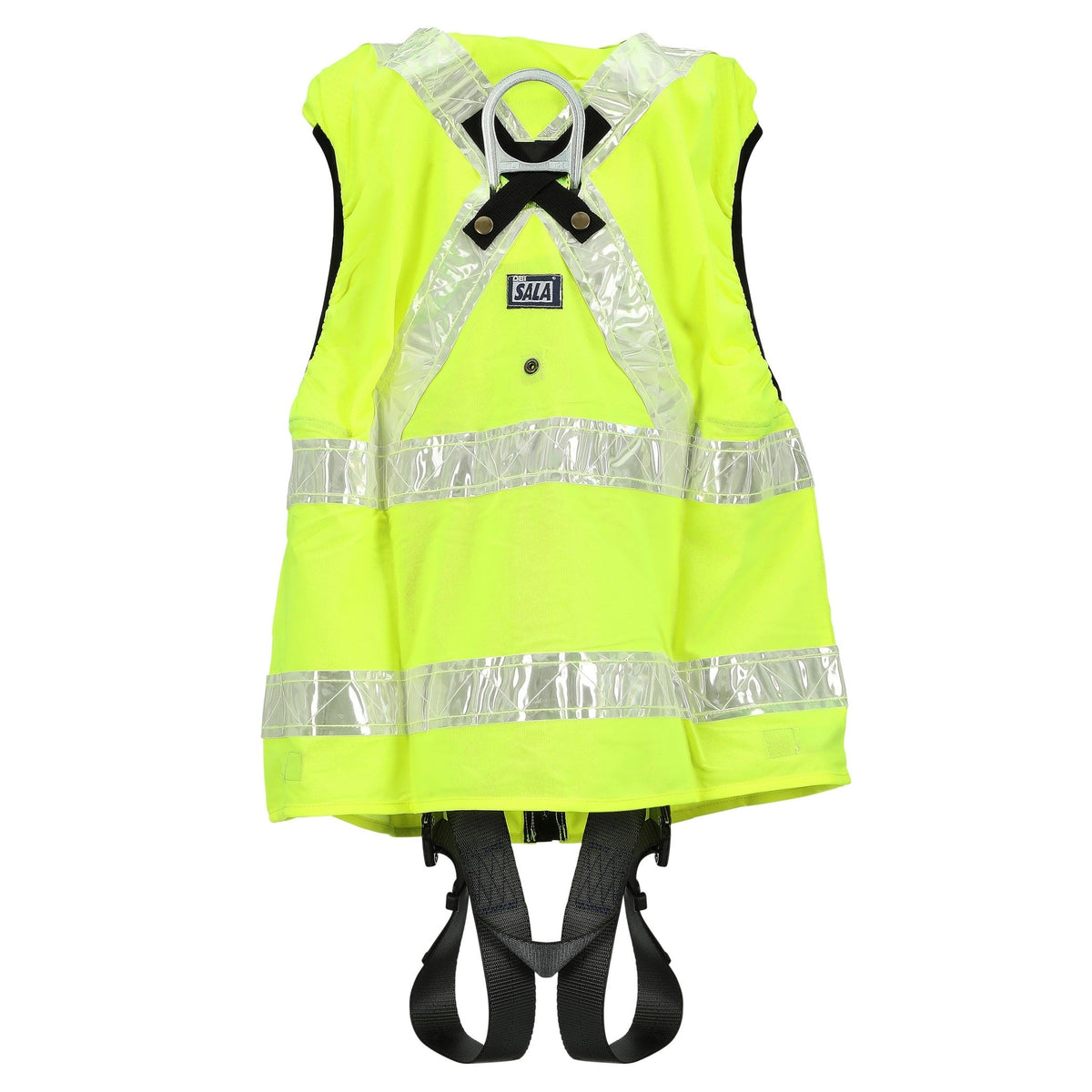 3M DBI-Sala ExoFit X50 Hi-Vis Reflective Workvest Safety Harness, ANSI, Yellow