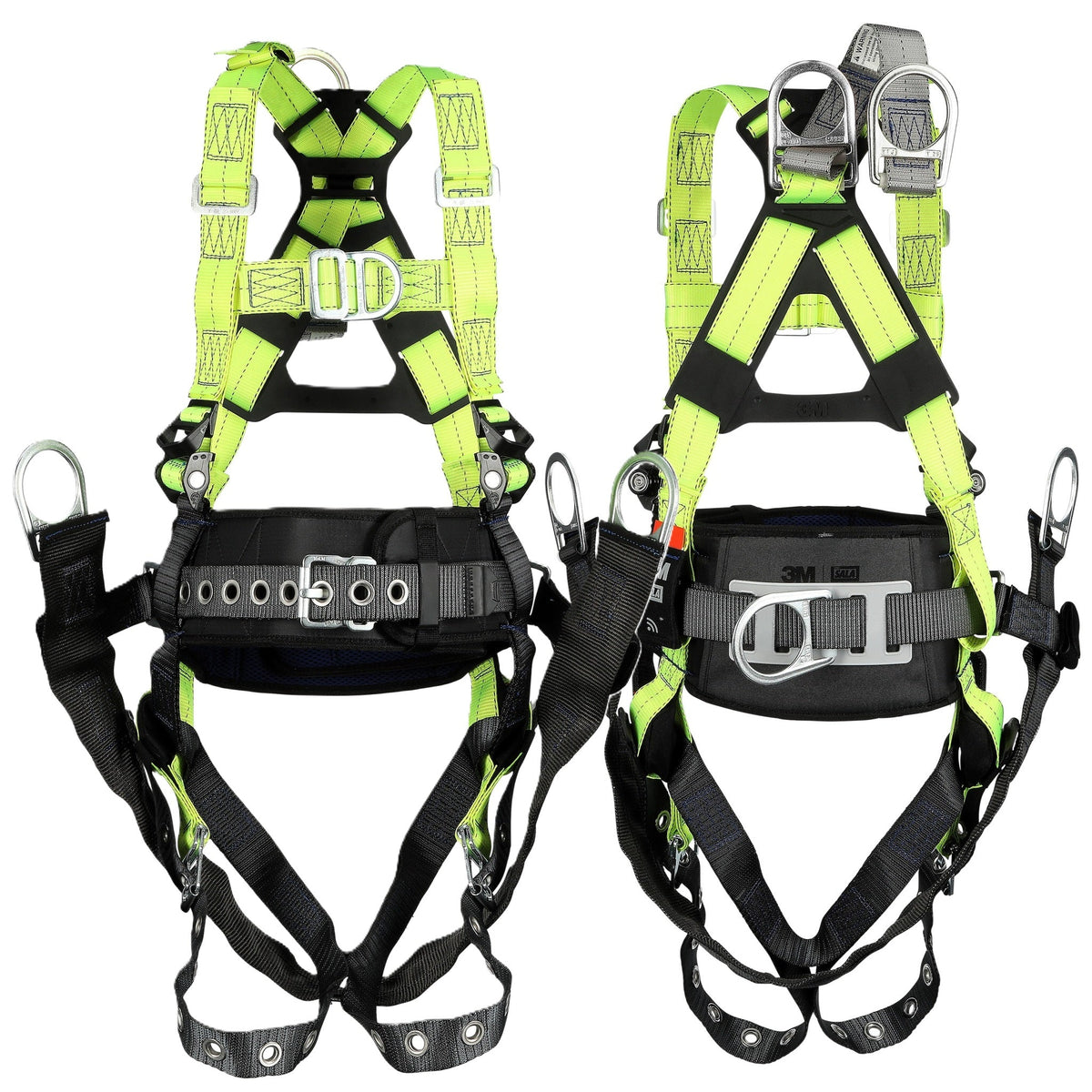 3M DBI-Sala ExoFit X50 Sling Oil and Gas Climbing/Suspension Safety Harness with Seat, ANSI