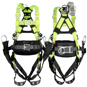 3M DBI-Sala ExoFit X50 Sling Oil and Gas Climbing/Suspension Safety Harness with Seat, ANSI