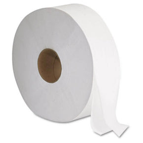 GEN GEN1513 JRT Jumbo Bath Tissue, Septic Safe, 2-Ply, White, 3.3" x 1,375 ft, 12" diameter, Carton of 6