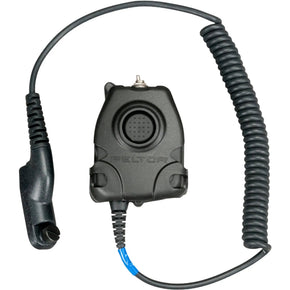 3M Peltor 7010384262 FL5063-02 PTT Adapter Motorola Turbo - NATO Wiring, Black, 1 Each
